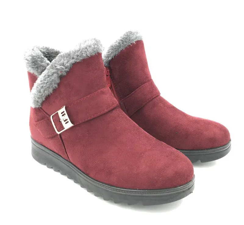 CEYANEAO2019 Новая женская зимняя обувь, обувь для снега, женские сапоги из флока; почтовый индекс свет Теплые осенние сапоги; женская зимняя SHOESE1266