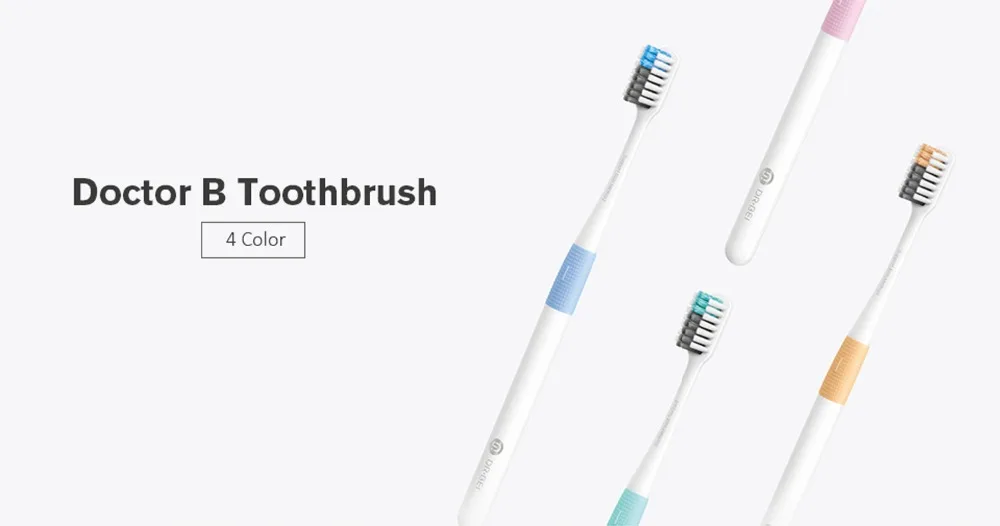 Xiaomi Doctor Bei зуб mi Bass метод Sandwish-лучшая щеточная проволока 4 цвета, включая дорожный бокс для xiaomi smart home