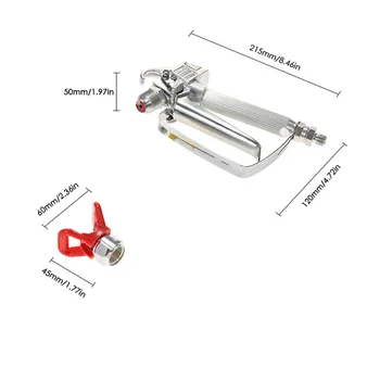 

Airless Paint Sprayer Set High Pressure Paint Valve Nozzle Sprayer LO88