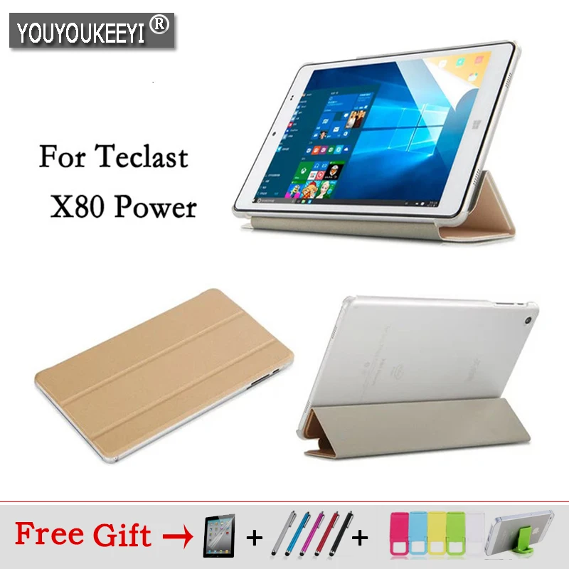 

HOT sales PU Leather Case for Teclast X80 power,Ultra Slim Folio Stand case for Teclast x80power 8.0 inch tablet PC Freeshipping