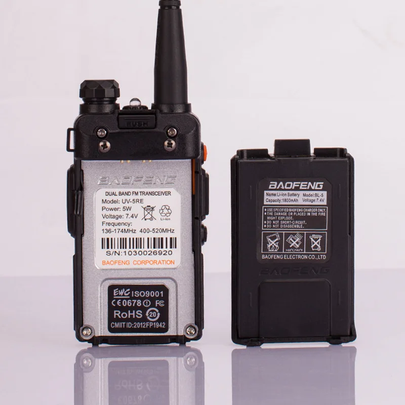 2 шт. Baofeng uv-5re рация двухстороннее радио Vhf двухдиапазонное радио FM VOX cb радио коммуникатор для UV-5R UV-5RA обновления uv5re