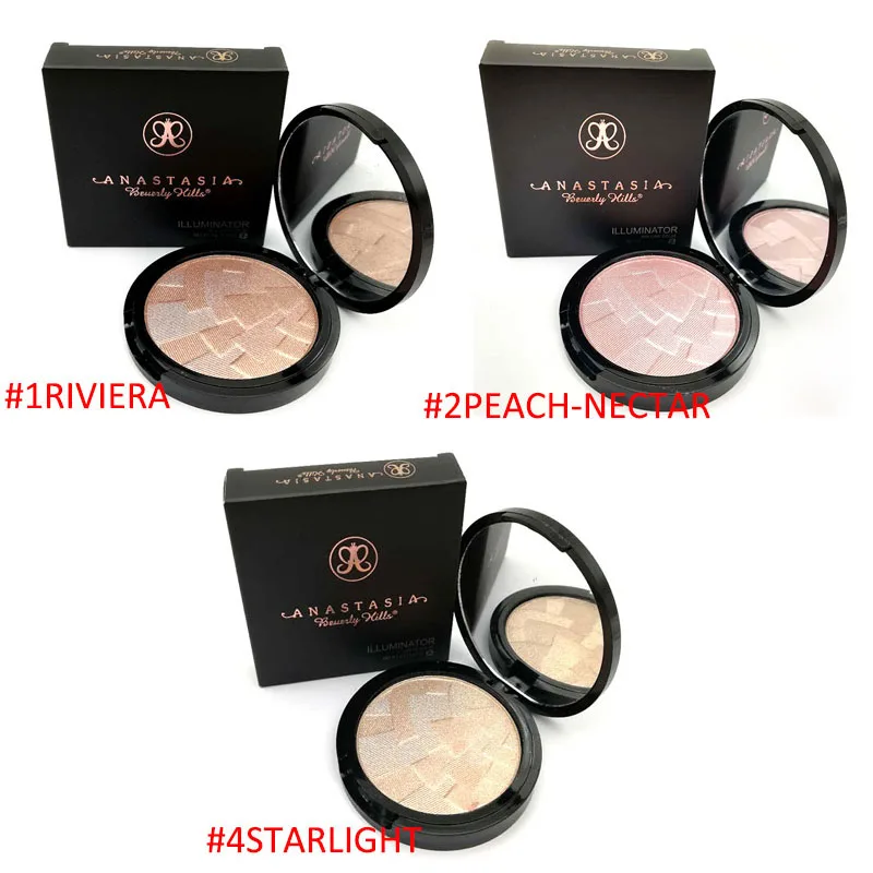 Anastasia Makeup хайлайтер, осветлитель, iluminador, пудра, палитра Bronzer, светящийся набор, Anastasia beverly hils