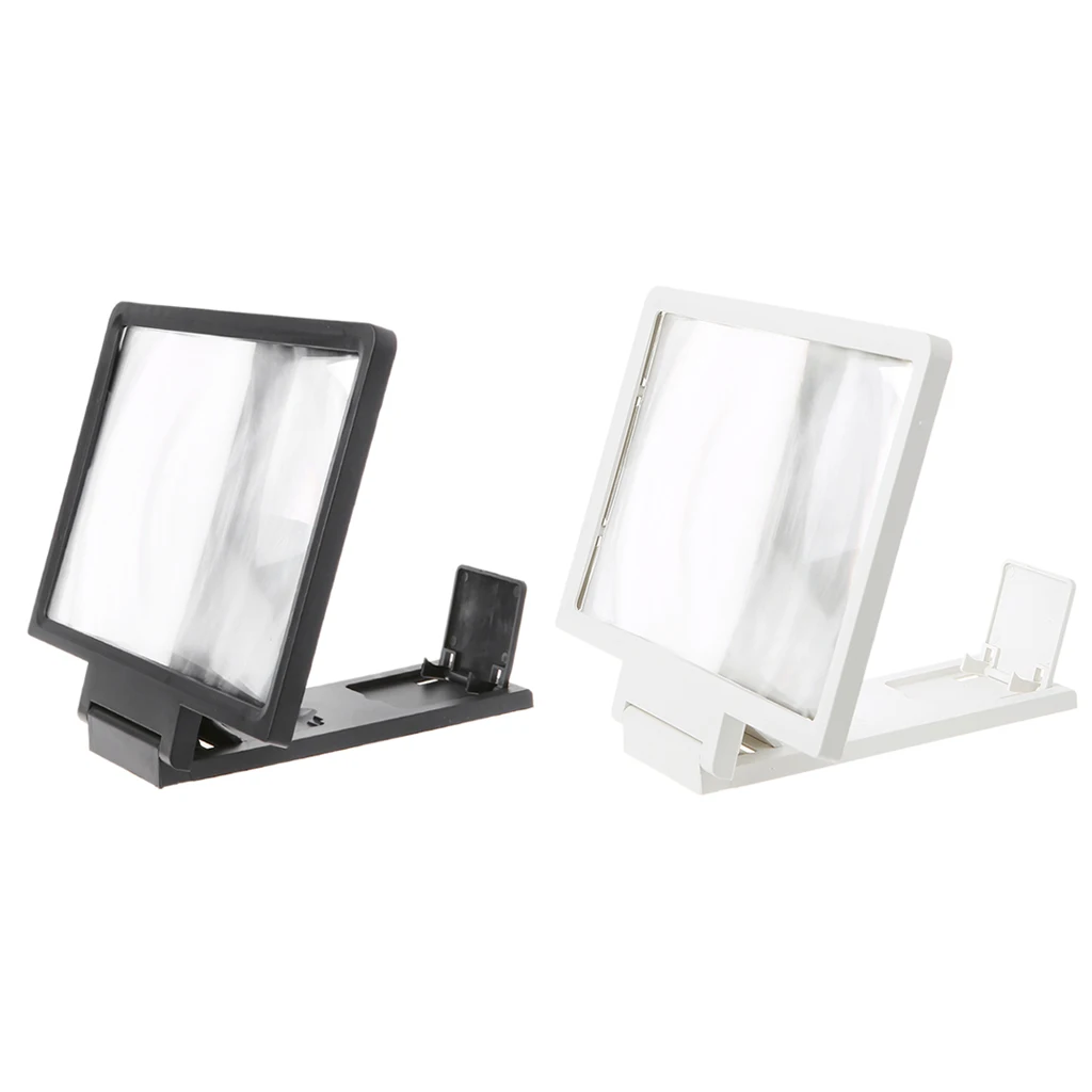 

NEW 3D Screen Amplifier Mobile Phone Magnifying Glass HD Stand For Video Folding Screen Enlarged Eyes Protection Holder