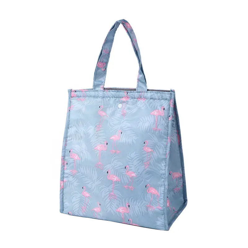 Cute Pattern Prints Inner Aluminum Foil Food font b Cooler b font font b Bag b