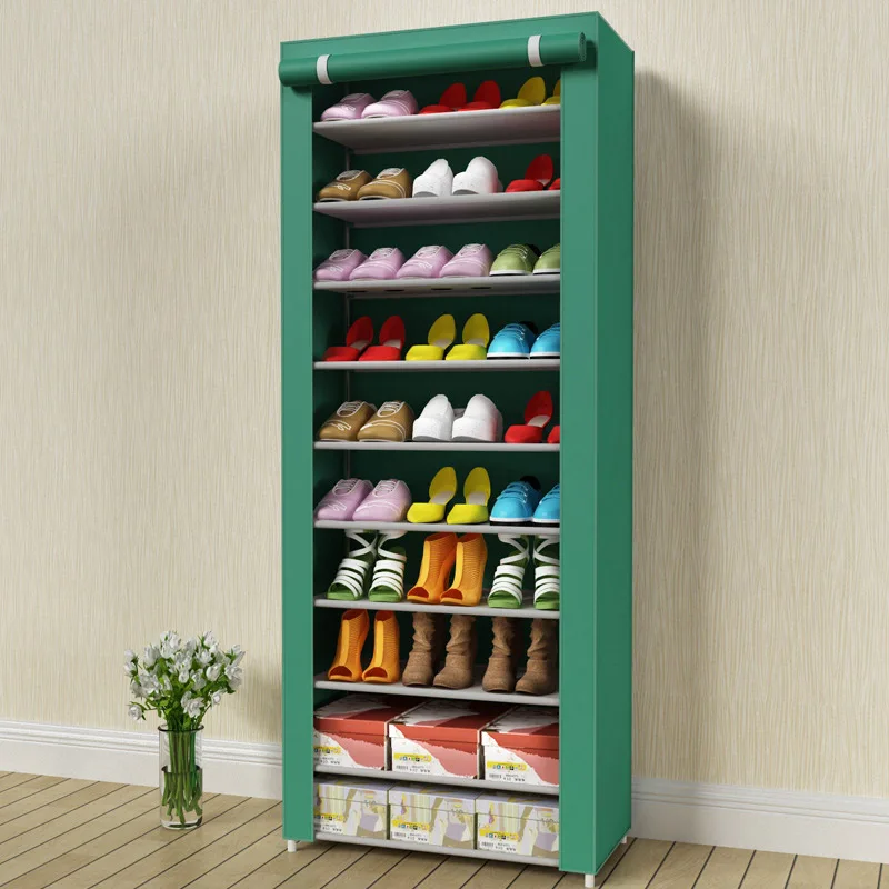 11-Слои 10-сетка нетканых обуви для хранения обуви, новинка стенд Комбинируемая мебель шкафчик для обуви шкаф стойка для обуви