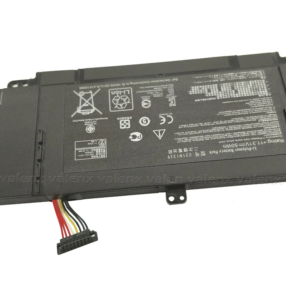 Аккумулятор 11 31 в 50 Вт/ч OEM C31N1339 для ASUS ZenBook Zenbook UX303L UX303LN TP300L TP300LA TP300LJ