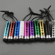 1000 шт./лот Универсальный мини Стилусы емкостный Dust Разъем стилус для iPhone/IPad/IPod/Samsung и другие планшеты