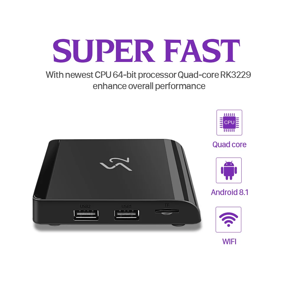 IPTV France Box Android 8.1 RK3229 Leadcool S2 with 1 Year SUBTV 4K IPTV Subscription IPTV Belgium Netherlands French Arabic    