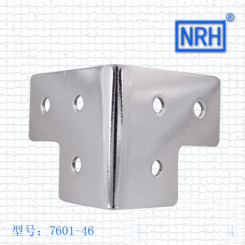 

Hardware Corner 90 Degree Angle Edging Wooden Luggage Horn Sound Air Box Corner 7601-46