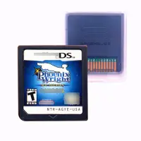 Карточка патрона видеоигры для игровой консоли DS 3DS Phoenix Wright-версия США костюм адвоката
