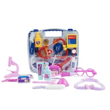 Детские развивающие притворяться, играть доктор игрушки набор детей аптечка доктор случае Juguetes медсестра ролевая игра Классические игрушки