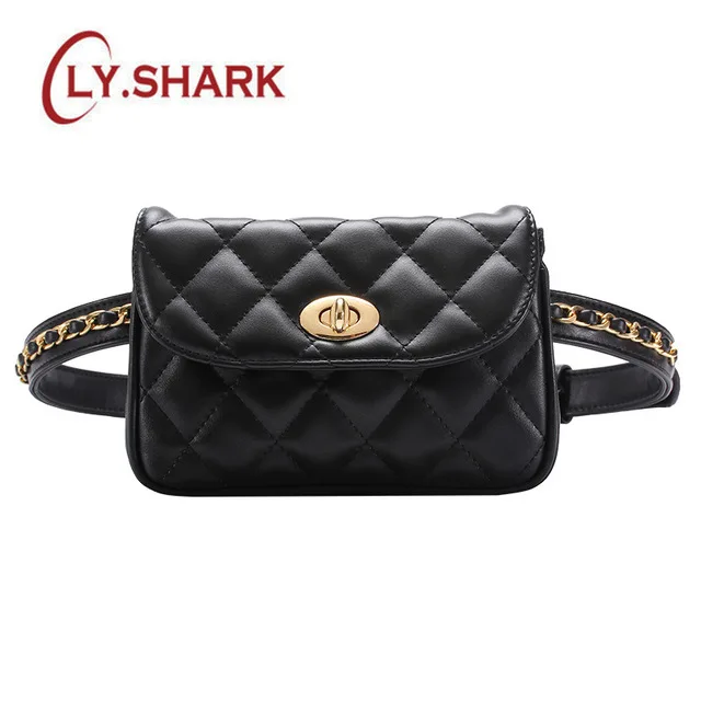 

LY.SHARK 2019 new small fragrance pockets Korean women's small sachets fashion mini chain Messenger bag purse wild version