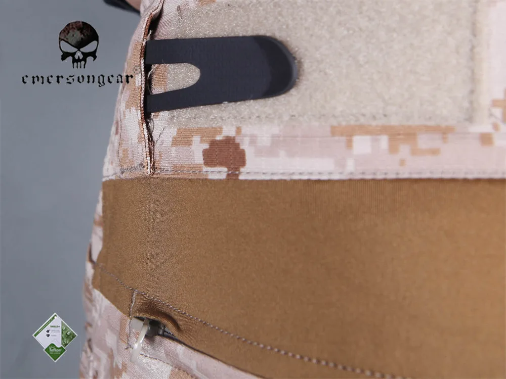 Для мужчин военный Airsoft БДУ брюки Combat ЭМЕРСОН Тактический Gen3 брюки с наколенники AOR1 EM7026