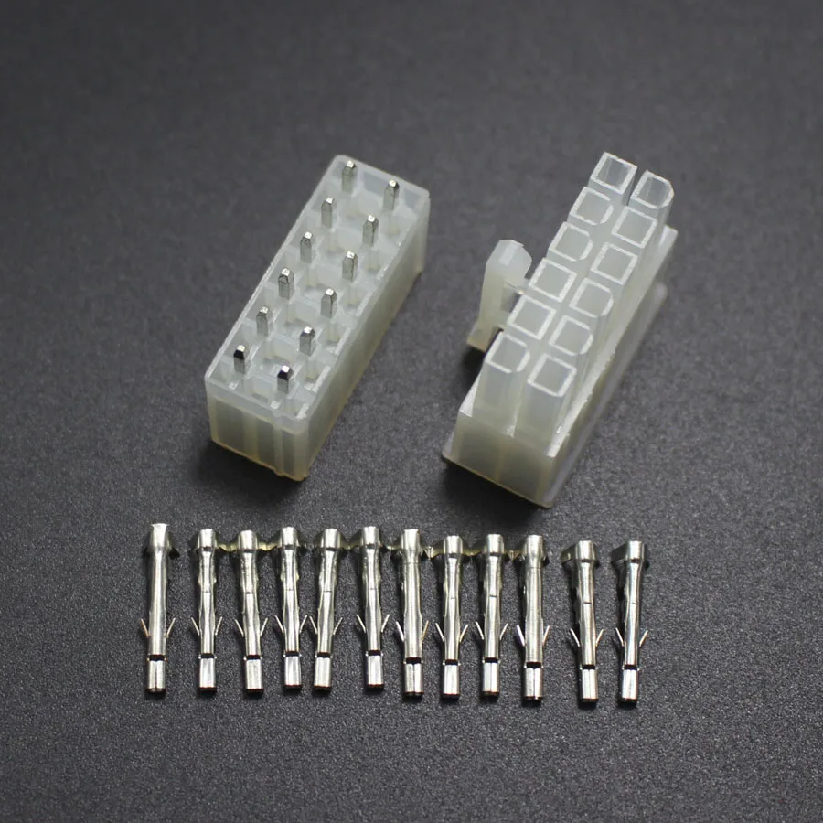 1sets 4.2mm 5557/5569 12P Automotive Wiring Harness Connector 12Pin Male Plug and Female Socket Kit for Auto ect.-in Connectors from Lights & Lighting on ...
