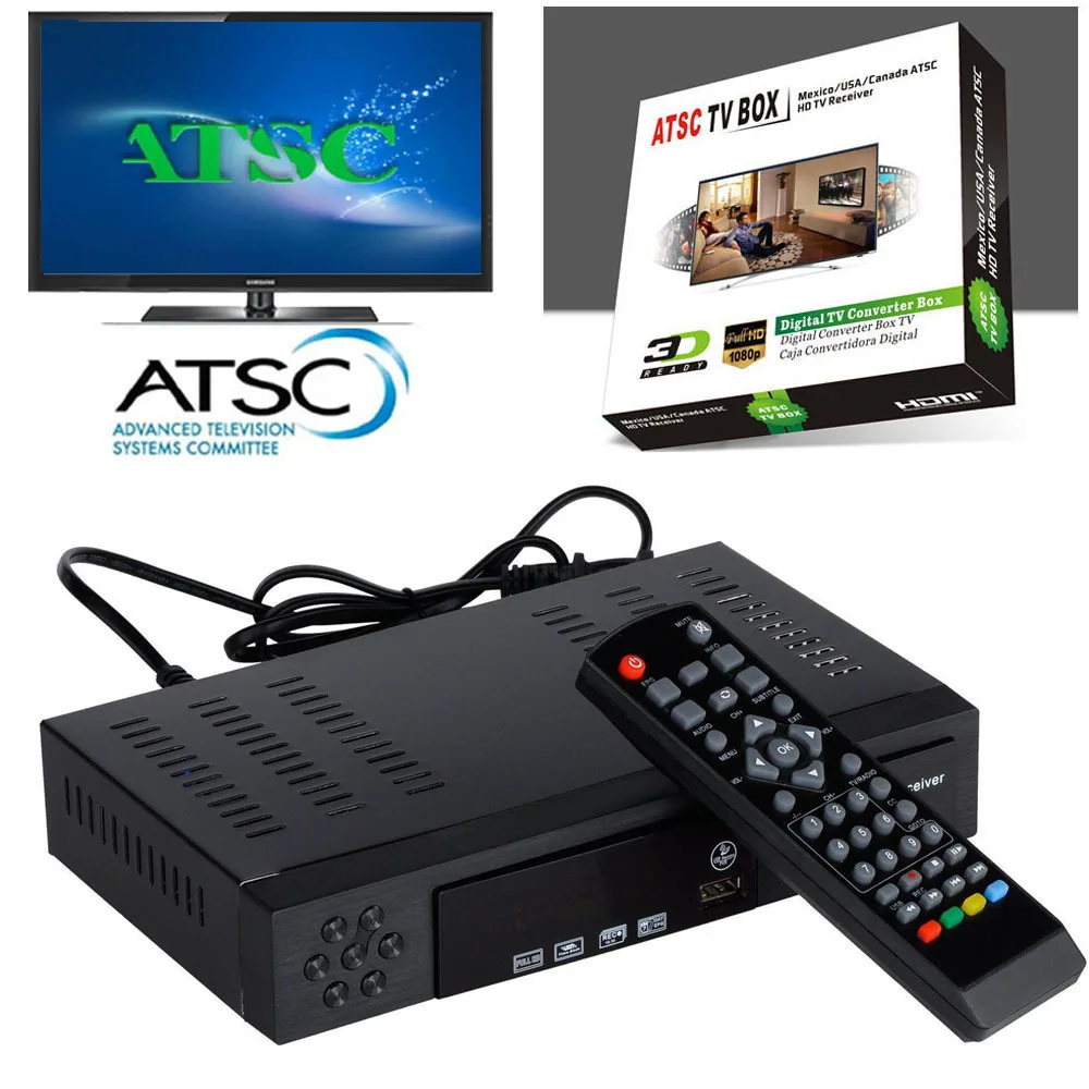 Over The Air OTA 1080P Terrestrial Broadcast Digital Analog ATSC TV