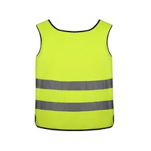 Новейшая модель; полиэфирные Светоотражающие жилет для безопасности на дорогах