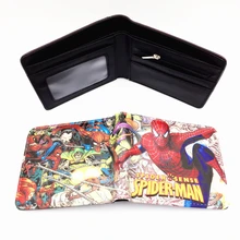 Супер герой Человек-паук/BLEACH/dragon ball/eva/fate/кошелек на молнии доллар цена