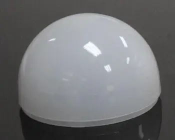 شراء# HMG-60 عالية الجودة Led عاكس الضوء ، PC الكرة تغطي ، حجم: 60X37.2 ملليمتر ، الحليب اللون ، سطح نظيف