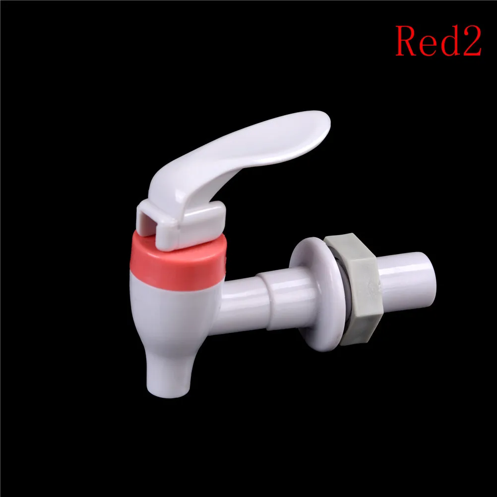 Бытовой пластиковый сменный кнопочный диспенсер для минеральной воды разгрузочный клапан кран водопроводный кран кухонный бар Домашний инструмент для напитков - Цвет: Red 2