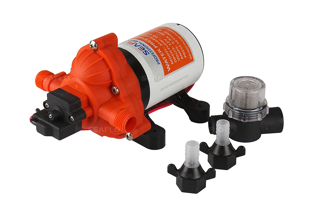 SEAFLO 12V RV водяной насос 45PSI 11 6 LPM электрические самовсасывающие насосы для водной
