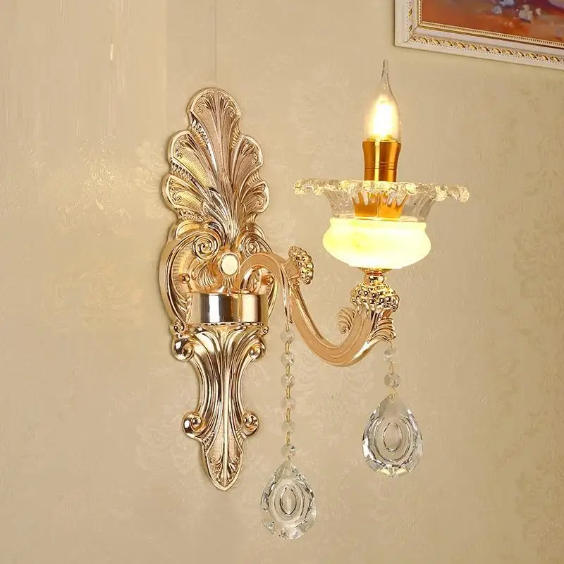 

Avec Miroir Deco Maison Tete De Lit Arandela Para Parede Crystal Light For Home Aplique Luz Pared Wandlamp Luminaire Wall Lamp