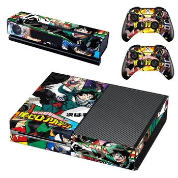 

Skin Sticker Decal For Xbox One Console and Kinect and 2 Controllers For Xbox One Skin Sticker Vinyl - My Hero Academia