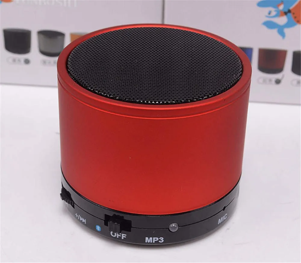 10 шт./лот Mini Bluetooth Динамик S10 Беспроводной стерео Hi-Fi Динамик S для iPhone Samsung pc из дверей HIFI сабвуфер w /TF FM Радио