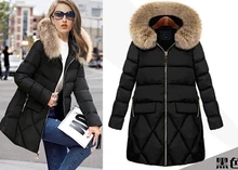 2017 Winter Down Jacket Women Long Coat Parkas Jackets Female Warm Clothes High Quality Women Down