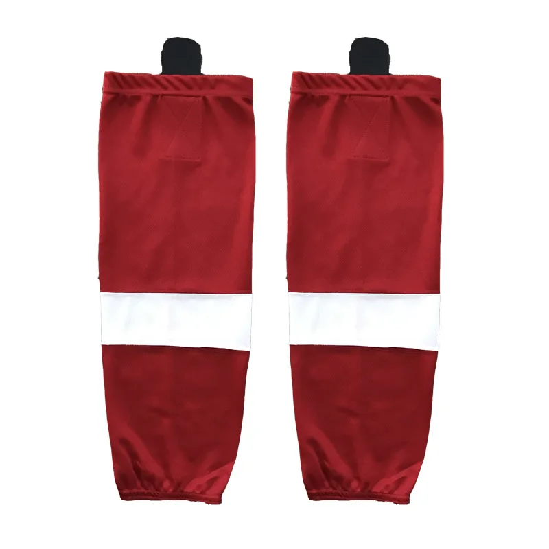 

Han Duck 100% Polyester Ice Hockey sport Socks Cheap Shin Guards For Team XW013 high quality men women