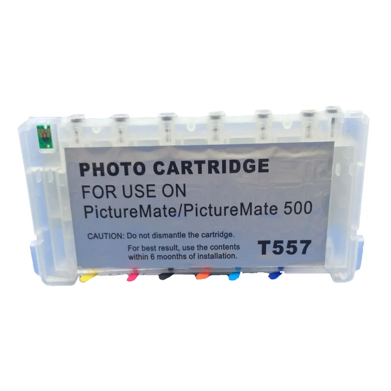 Многоразовый чернильный картридж einkshop T557 для Epson E557 Picture Mate PM500 мобильный телефон
