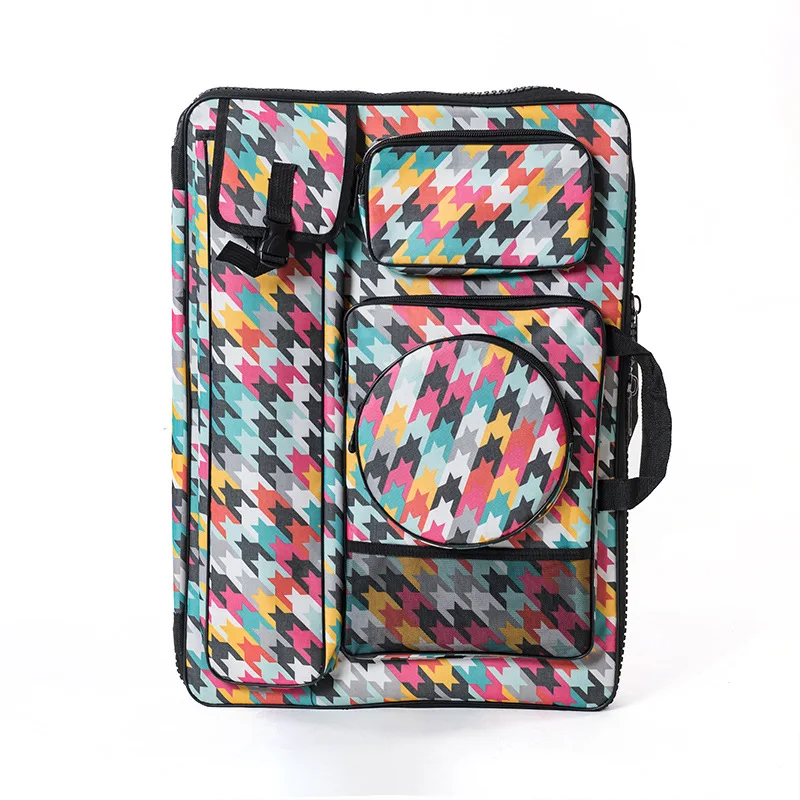 

Large Capacity Canvas 4K Portable Painting Board Bag Carry Case Drawing Board Carrying Sketchpad Bag Travel Shoulder Drawing Bag