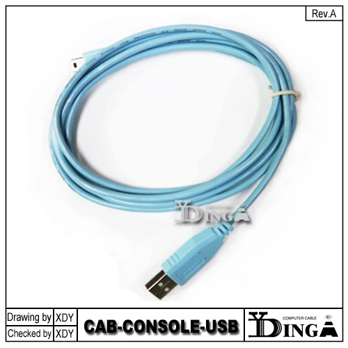 6 футов сетевые роутеры CAB-CONSOLE-USB USB консольный кабель для маршрутизаторов и