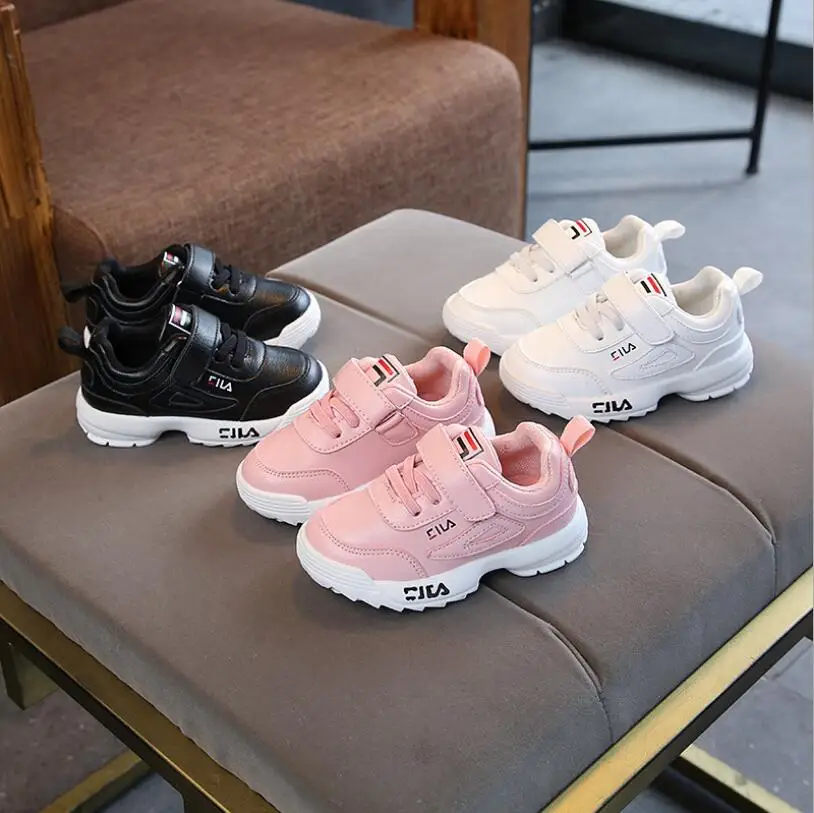 

Kids shoes boys sneakers 2019 new letters British flag printed shoes girls casual shoes outdoor boys and girls running shoes