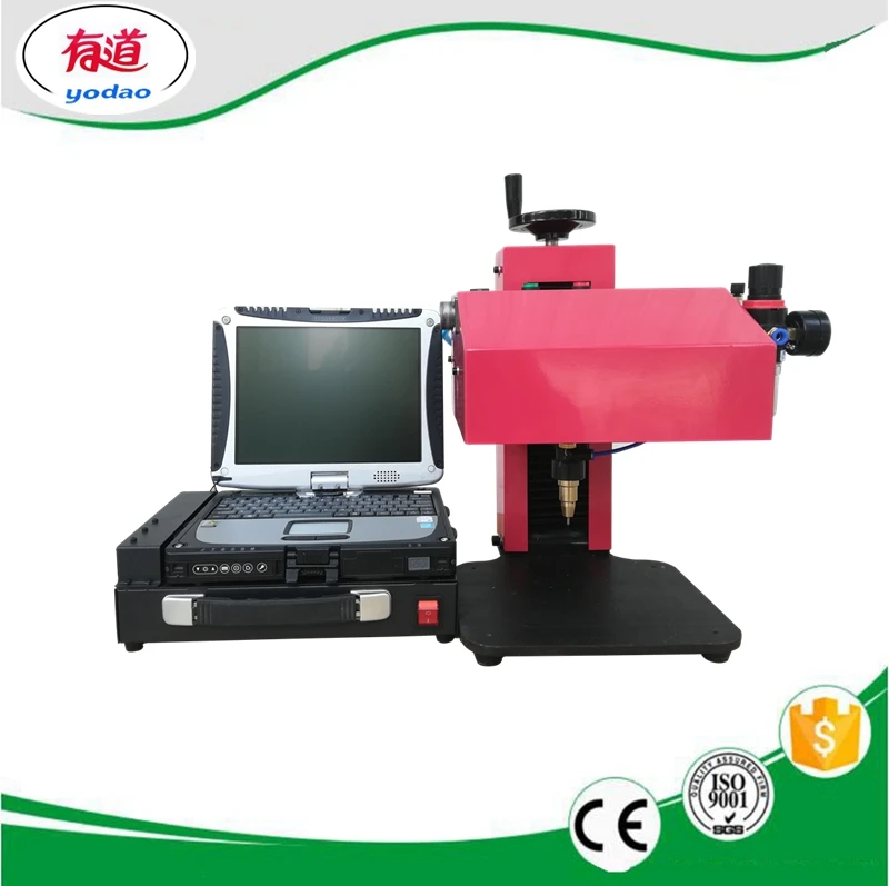 

mini dot peen vin number Nameplate marking machine 140*100mm nameplate