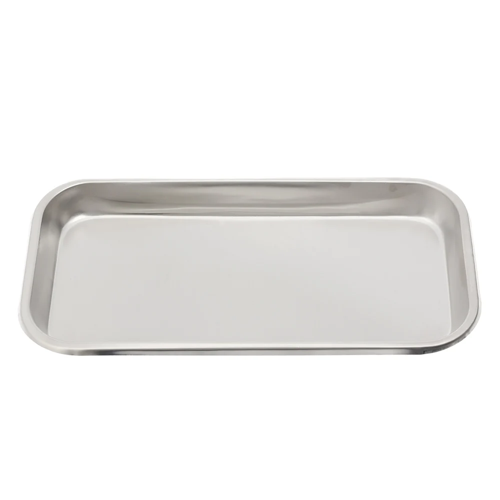 

Stainless Steel Surgical Medical Dental Instruments Bending Tray Disinfection Plate For eyebrow lip Tattoo Sterilization
