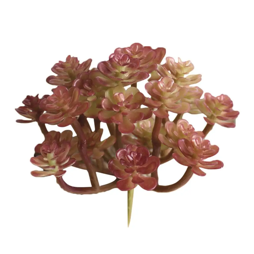 

Creative DIY Mini Bonsai Branch Accessories Plastic Artificial Succulents Plant Floristry DesktopMiniature Artificial Craft