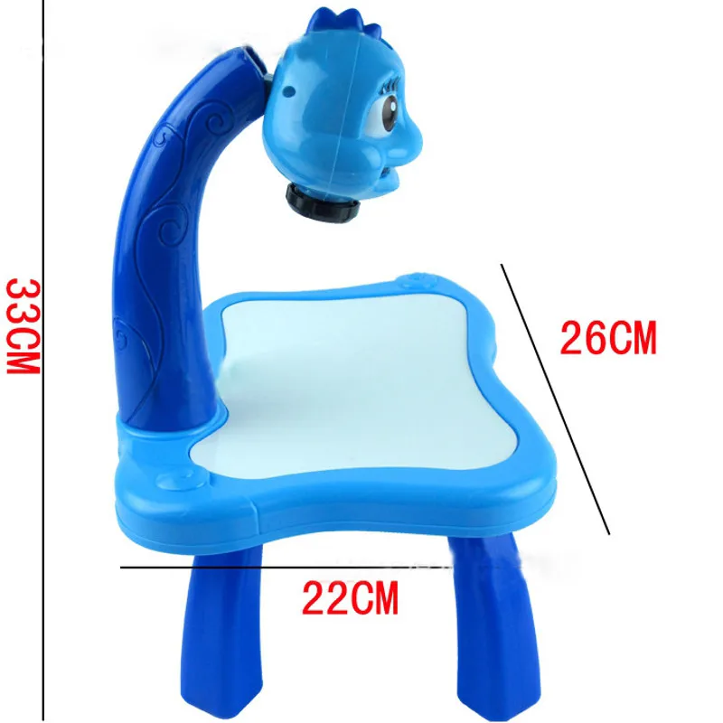 2019 Funny Baby Drawing Learning Desk Toy with Project Function Children Educational Musical Painting Table Kids Favor Gift Toys