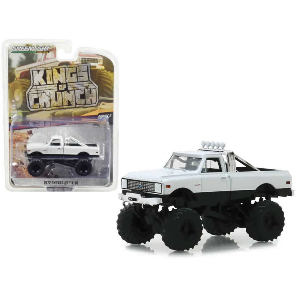 GL 1:43 1972 CHEVROLET K-10 монстр грузовик сплав модель автомобиля литья под давлением металлические игрушки подарок на день рождения для детей мальчик