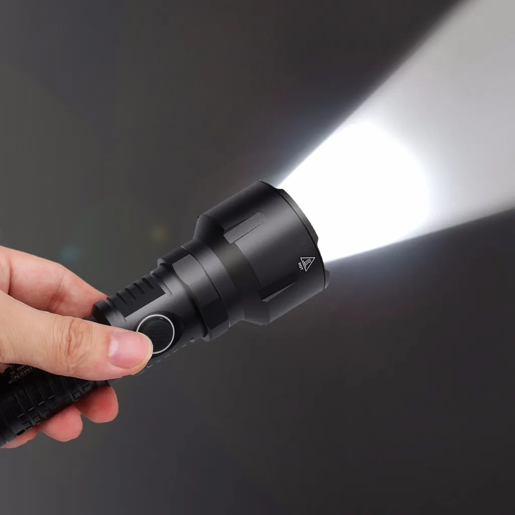 Nitenumen TK35 USB Перезаряжаемый супер яркий светодиодный алюминиевый водонепроницаемый походный фонарь, тактический светильник, перезаряжаемый аккумулятор 3,28