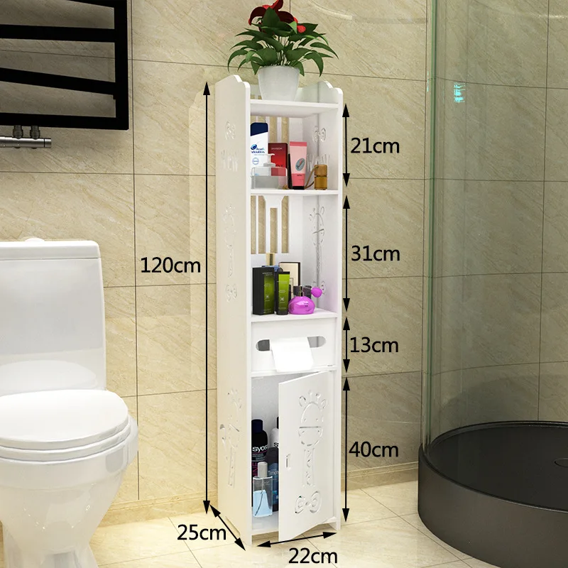 узкий стеллаж в ванную. этажерка узкая для ванной и туалета, garra home. пластиковые полки. узкая полка в ванную напольная. комод-органайзер/шкаф/этажерка modo 4f.