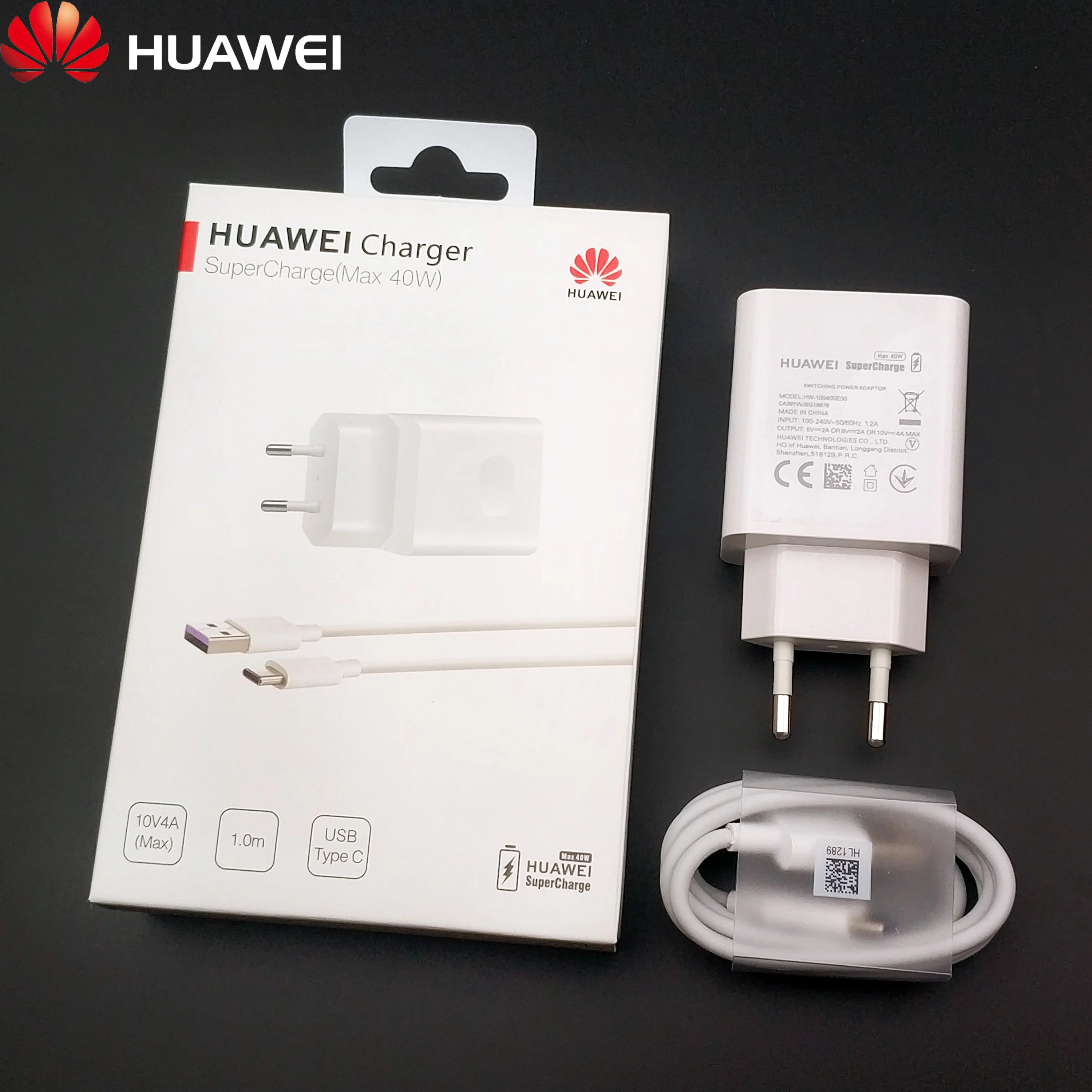 

Huawei Mate 20 Pro Supercharge charger Original P30 Pro P20 P30 P10 Mate 10 9 Honor V20 V10 Moblie phone fast Travel Charger