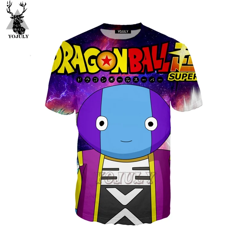 YOJULY 3D принт унисекс Япония Аниме Драконий жемчуг супер DBZ Zen'o жилет/футболка/Толстовка/толстовки с капюшоном Harajuku o-образным вырезом 073
