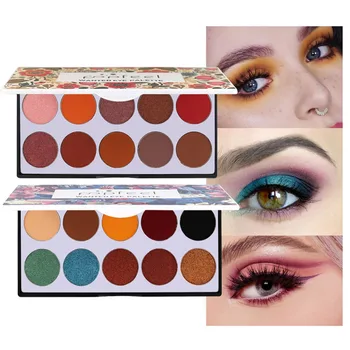 

eyeshadow palletei Easy to Wear eye shadow matte Natural Factors Makeup Metallic Shiny Eyes Eyeshadow Waterproof Glitter Y507
