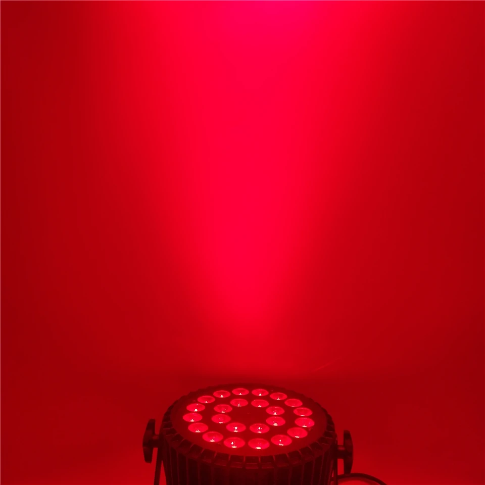 Кейс для полета + 4 шт./24x12 Вт RGBW в 1 LED par свет DMX512 сценический цветная панель KTV