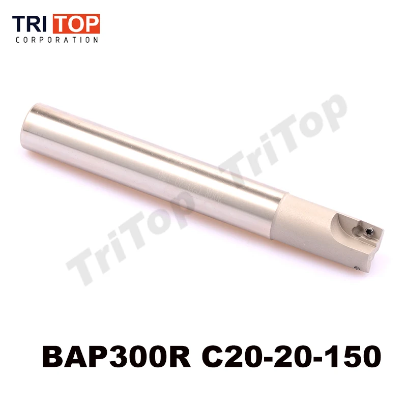 

BAP JAP 300R C20-20-150 D20 LENGTH 150 Milling tool head face mill for cnc milling machine for insert APMT1135 APMT1135PDR APMT