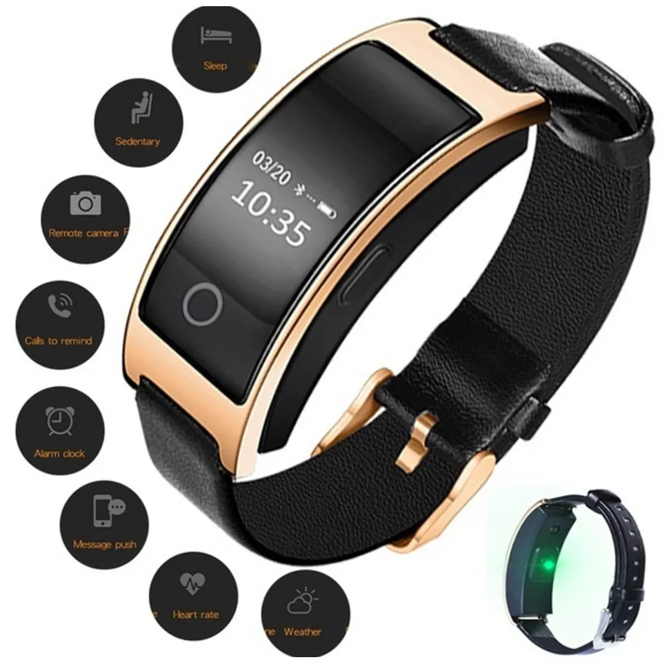

Fitness Smart Watch Women Men Bracelet Pedometer Heart Rate Monitor Health Bluetooth OLED Touch Run Sport Watch For Android IOS