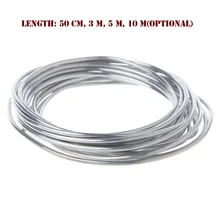 Паяльная проволока для сварочных проводов конденсаторный автомобильный Кондиционер холодильник низкотемпературный алюминиевый электрод 50 см 3 м 5 м 10 м