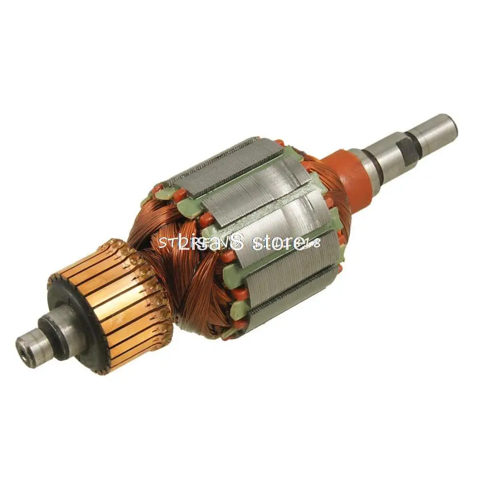 AC220V Electric Angle Grinder Armature Rotor Spare Parts for Makita