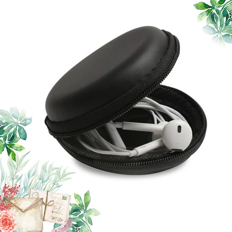 

Mini Earphone Holder Case Storage Carrying Hard Bag Box Case For Earphone Headphone Accessories Earbuds Memory Card USB Cable
