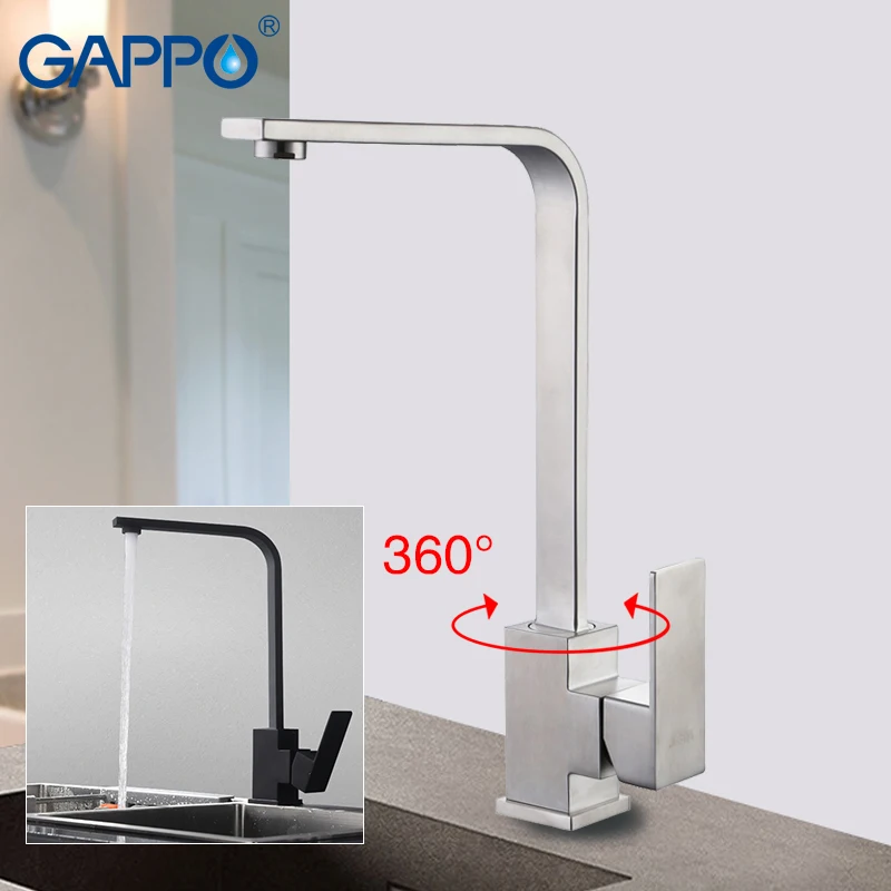 

GAPPO kitchen faucets Deck Mounted faucet mixer stainless steel faucet mixer taps for kitchen Sink Mixer de cozinha tap